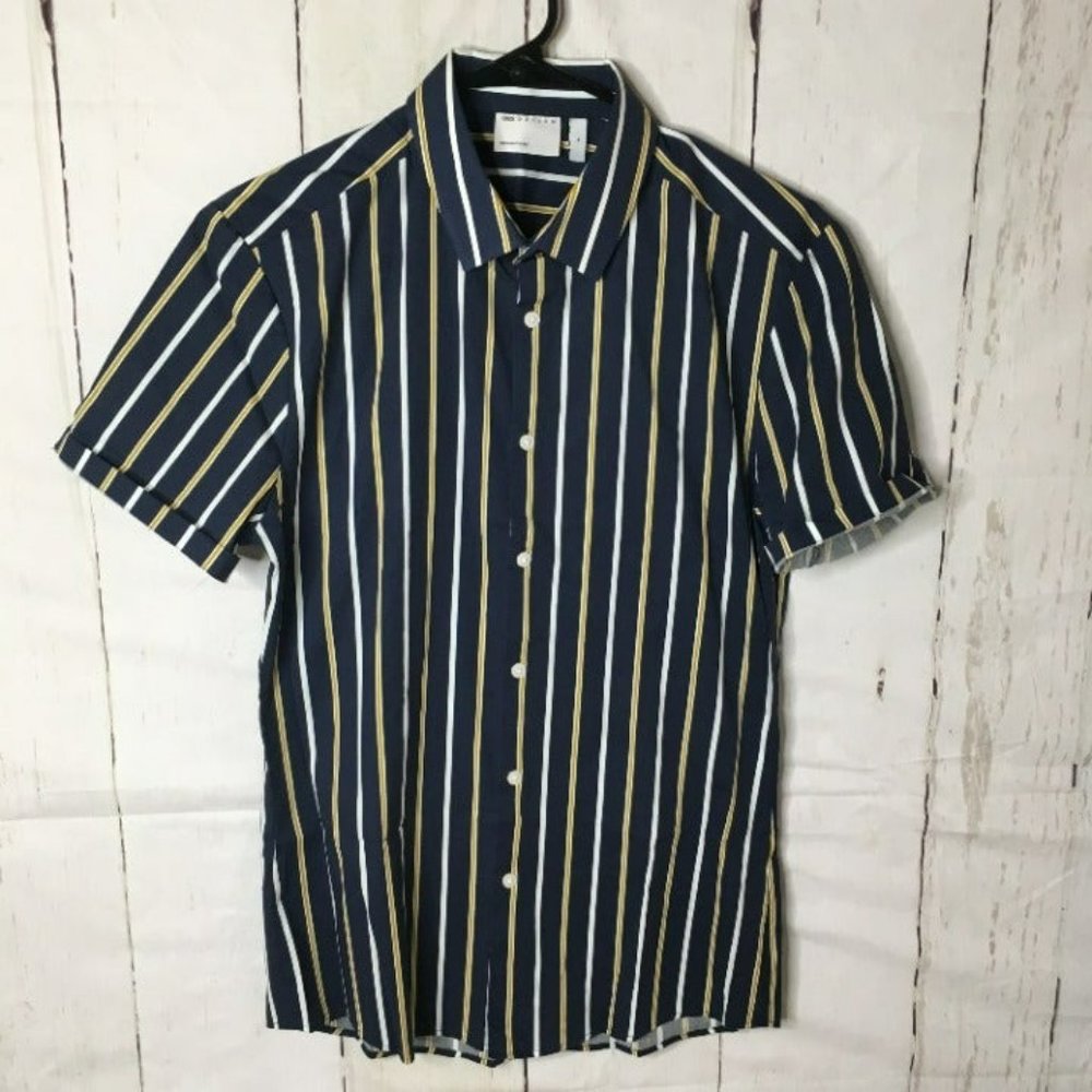 asos Womens SS Button Front Shirt M NWT